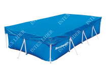 561FV Bestway Каркасный прямоугольный бассейн, 366х201х66см+фильтрнасос